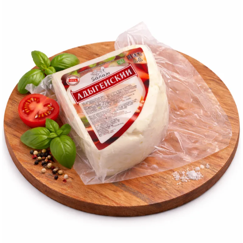 Адыгейский - Лёгкий, нежный сыр с мягким молочным вкусом. Подходит для завтраков, салатов, жарки и запекания.. Натуральный рассольный сыр ручной работы от Sanam Cheese